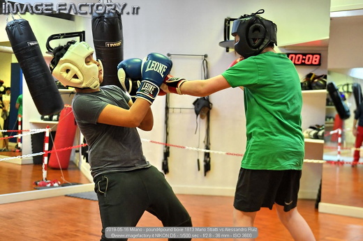 2019-05-16 Milano - pound4pound boxe 1813 Mario Stiatti vs Alessandro Ruiz